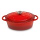 Garnek żeliwny emaliowany La Nordica, Owalny, Ф33 | Garnek żeliwny |  |