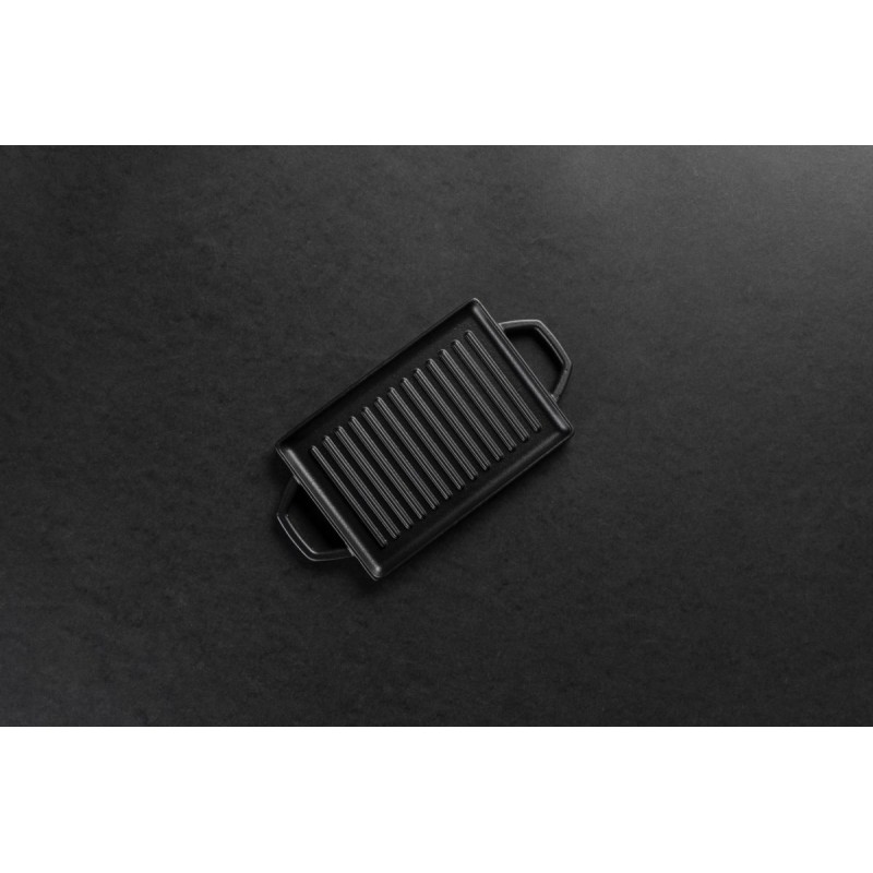 Mini żeliwna płyta grillowa Hosse, 15.5x22.5cm | Płyta żeliwna |  |