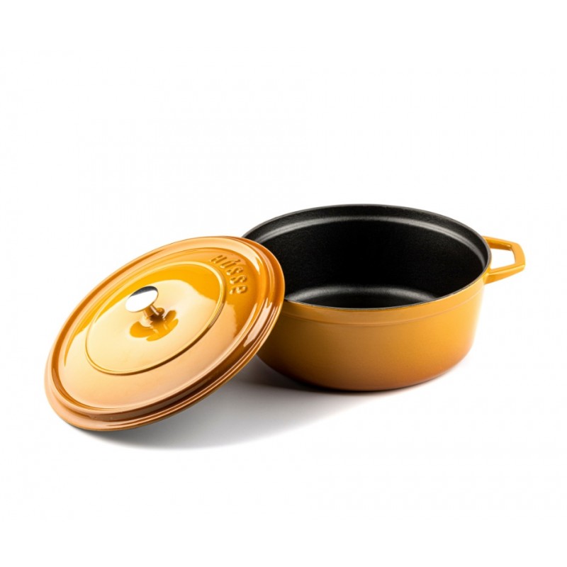 Głęboki garnek żeliwny Hosse, Dijon, Ф12 | Garnek żeliwny |  |