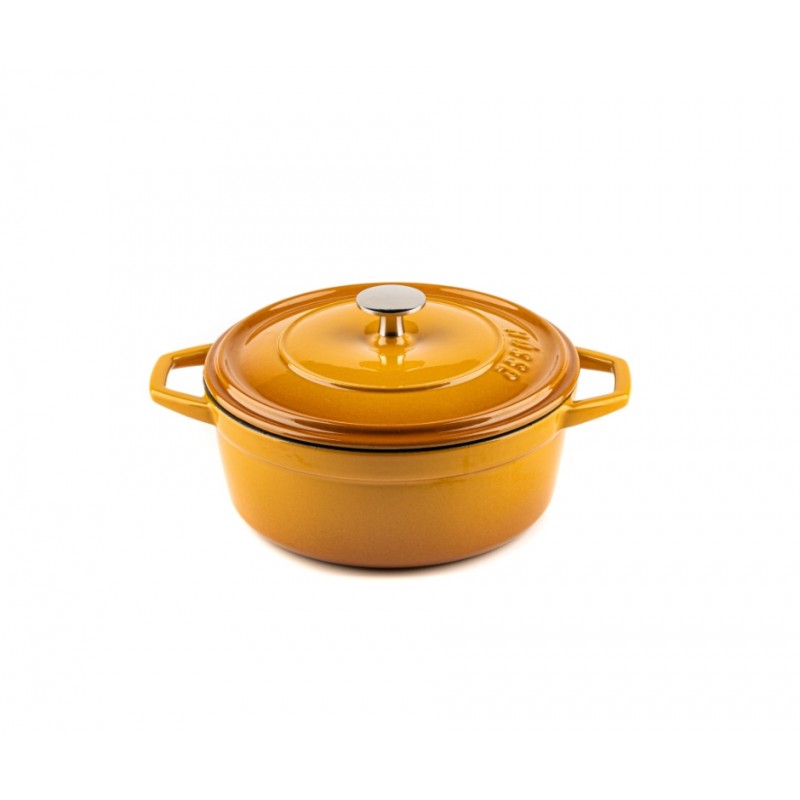 Głęboki garnek żeliwny Solagio, Dijon, Ф12 - 