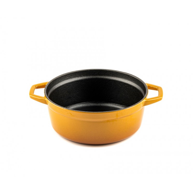 Głęboki garnek żeliwny Solagio, Dijon, Ф20 - 