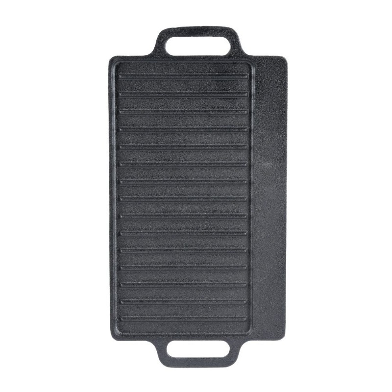 Dwustronna żeliwna płyta grillowa, 33x20 cm - Porównanie produktów