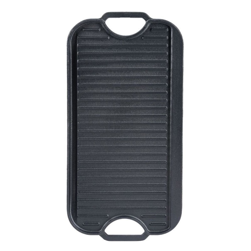 Dwustronna żeliwna płyta grillowa, 51x26 cm - Porównanie produktów