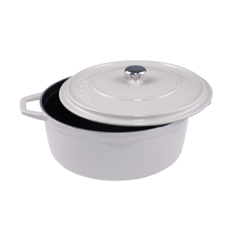 Głęboki garnek żeliwny Solagio, Ivory, Ф24 - Porównanie produktów